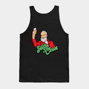 Selfie Claus Tank Top